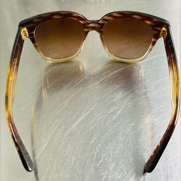 OLIVER PEOPLES Brinley Gradient Brown Retro Sunglasses With Dust Case main image 6